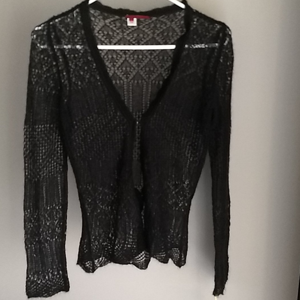Lace sweater